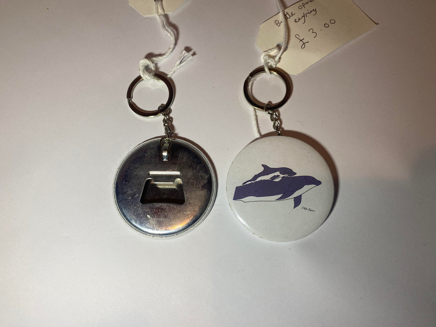 Under the sea Dolphin Bottle opener Keyring