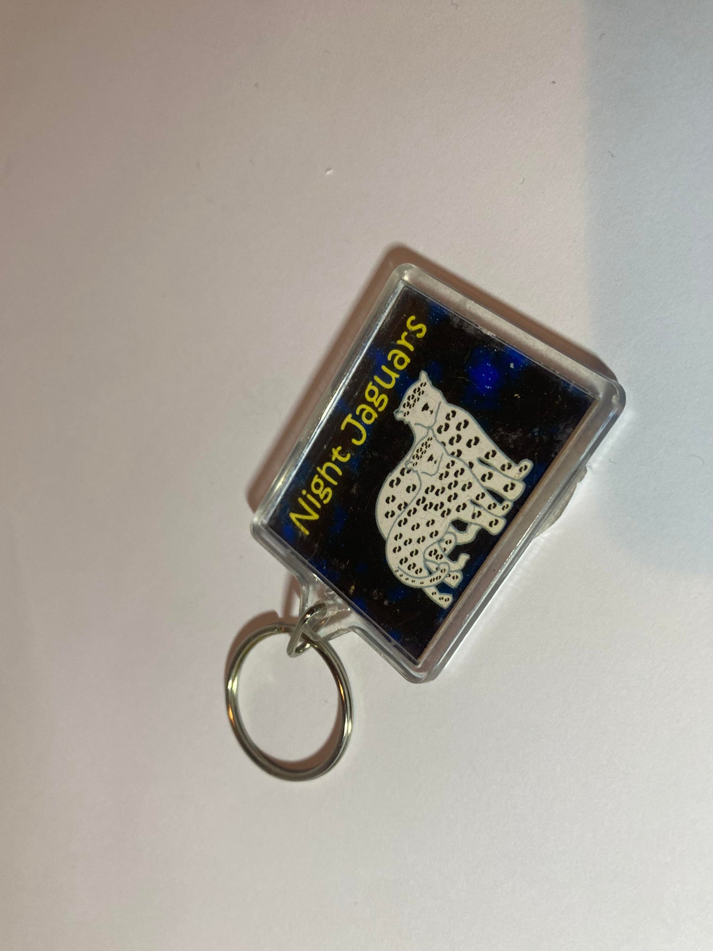 Night Jaguars Keyring