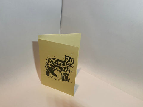 Jaguar Greeting Card
