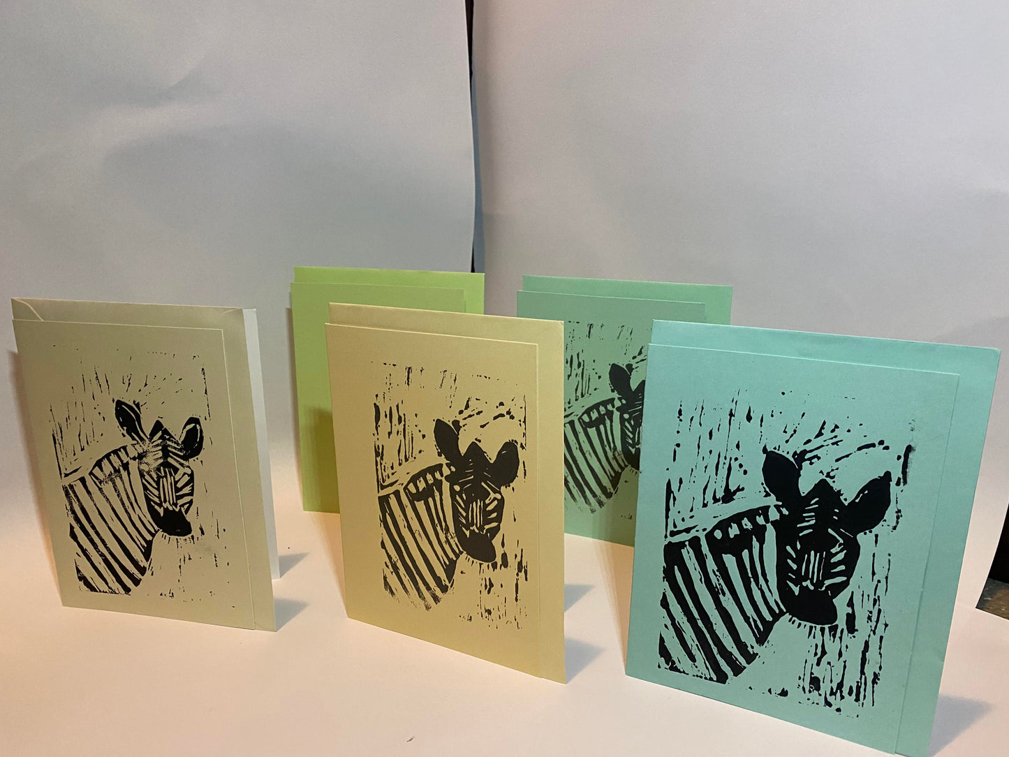 Zebra Greeting Card