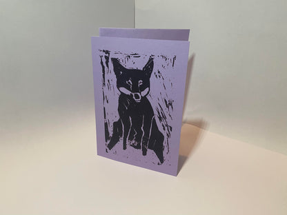 Fox Greeting Card