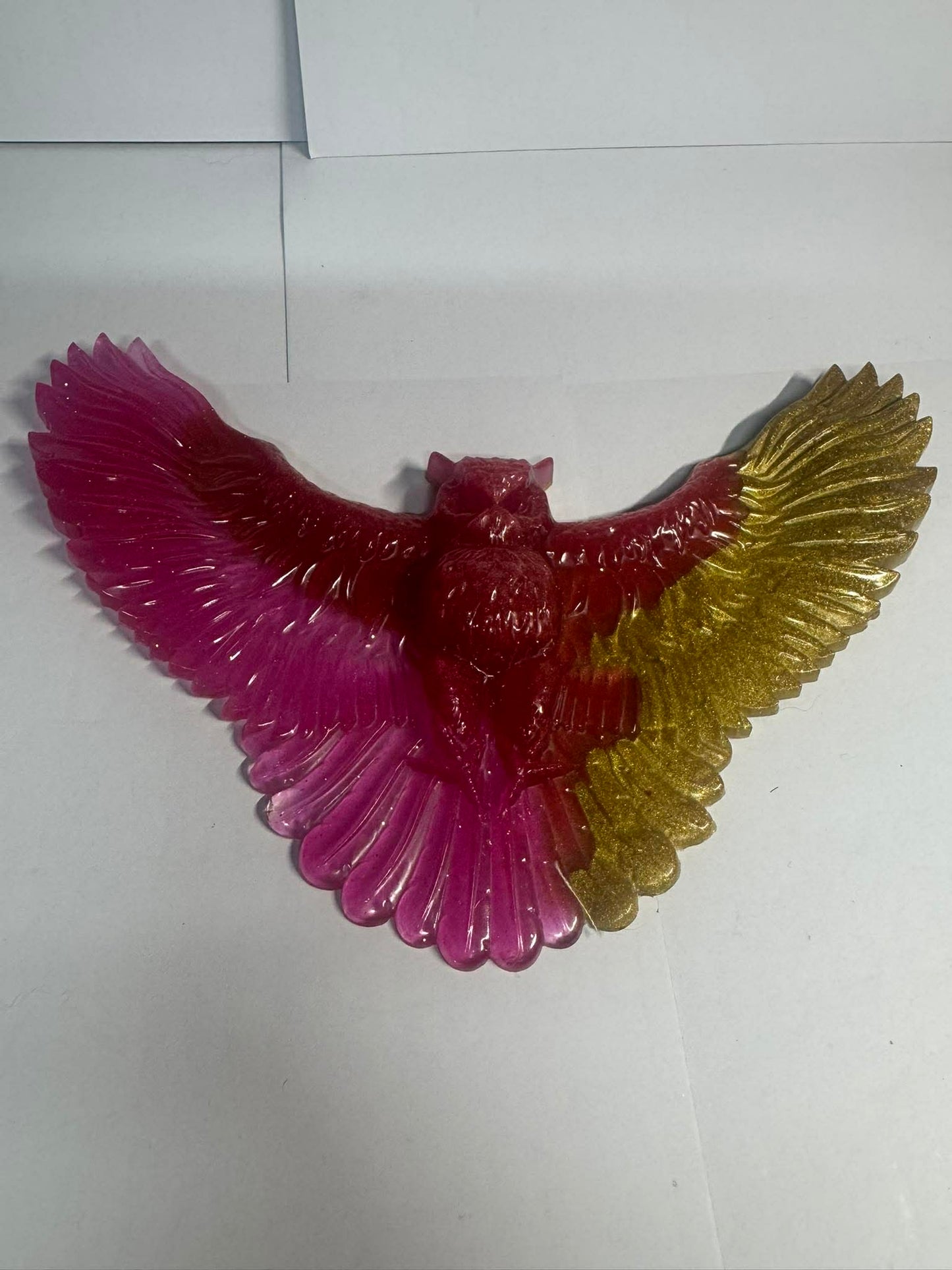 Resin Owl with Open Wings