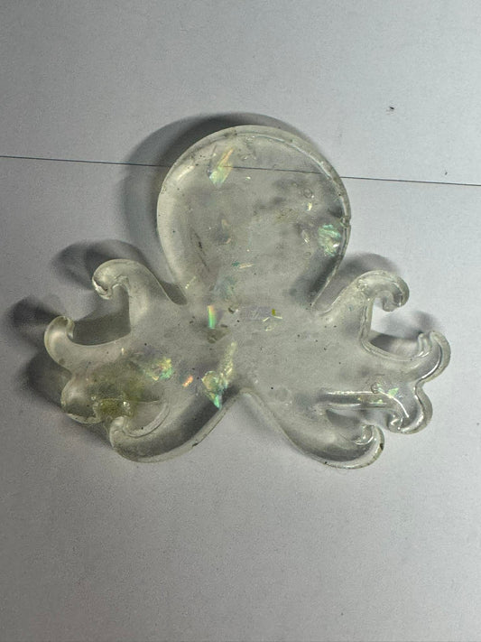 Clear Resin Octopus