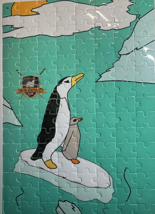 A4 Puzzle Penguin - Original Design