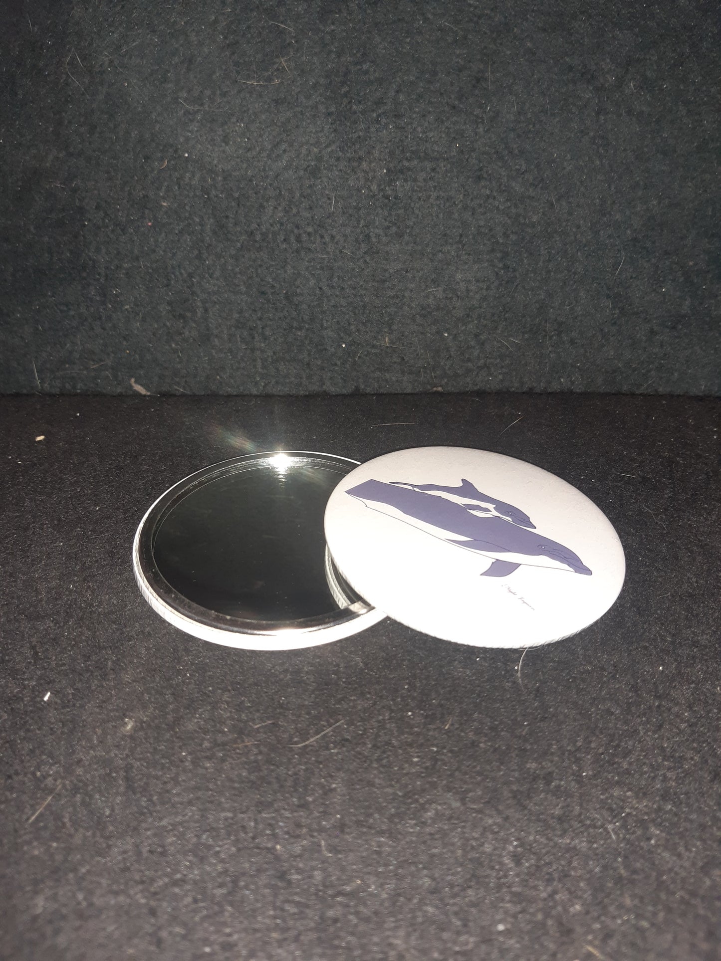 Under The Sea Dolphin Compact Mirror